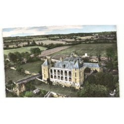 MELLE: château de chaillé vue aérienne 10X15 - très bon état