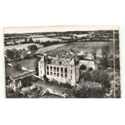 MELLE: château de chaillé XVIIe siècle vue aérienne 10X15 - état