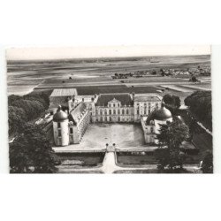 OIRON: le château du XVIe siècle façade nord vue aérienne 10X15 - très bon état