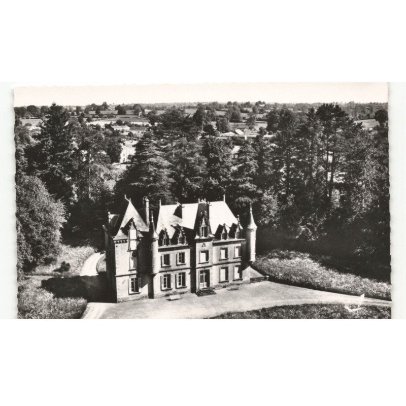CIRIERE: le château vue aérienne 10X15 - très bon état