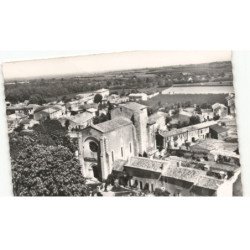 BEAUVOIR-sur-NIORT: église romane du cormenier vue aérienne 10X15 - très bon état