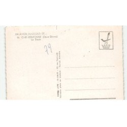 CHEF-BOUTONNE: le stade vue aérienne 10X15 - très bon état