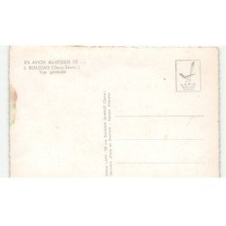 BEAUSSAIS: vue générale vue aérienne 10X15 - très bon état