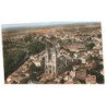 NIORT: église saint-andré et le jardin public vue aérienne 10X15 - très bon état