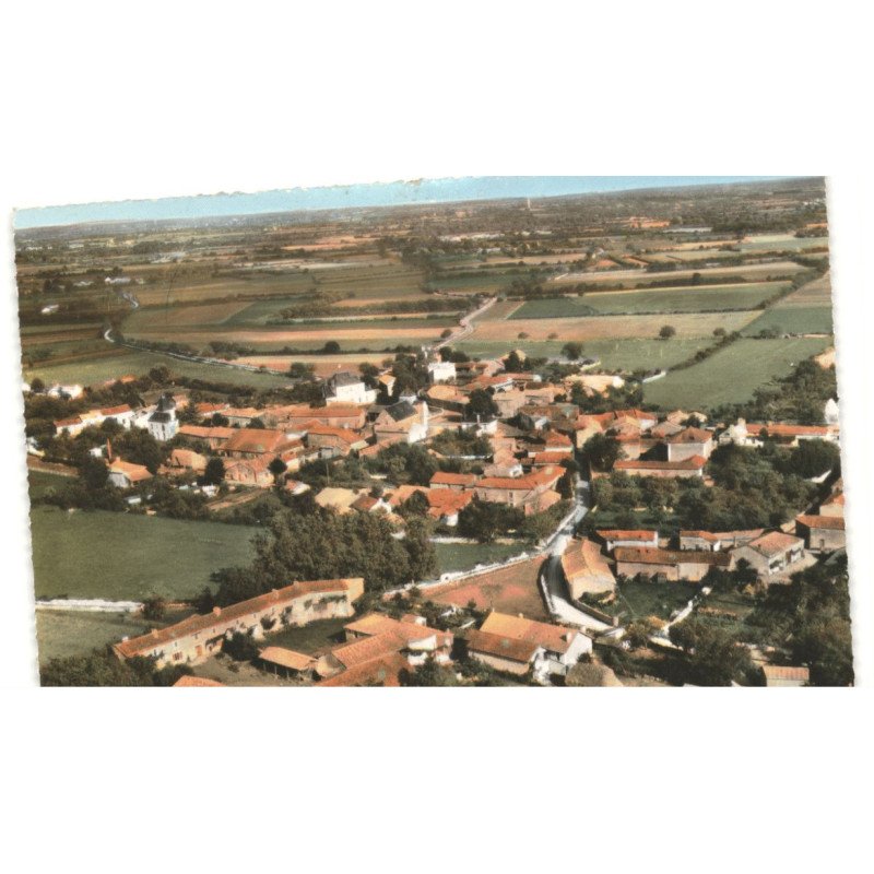 LIMALONGES vue aérienne 10X15 - très bon état