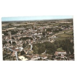 MAULEON: vue générale: vue aérienne 10X15 - très bon état