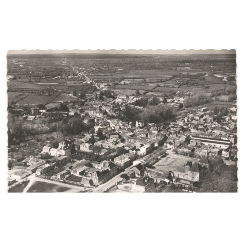 COULONGES-sur-L'AUTIZE: vue aérienne 10X15 - très bon état