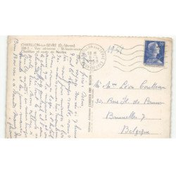 CHATILLON-sur-SEVRE: saint-jouin-sous-chatillon et route de nantes vue aérienne 10X15 - très bon état