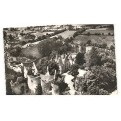 BRESSUIRE: ancien et nouveau château de bressuire vue aérienne 10X15 - très bon état