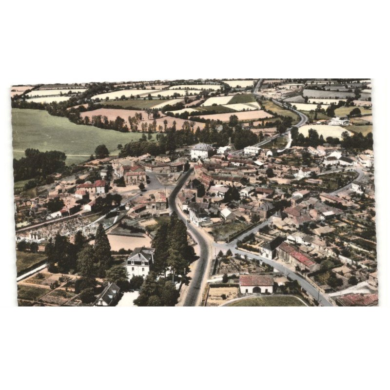CHICHE: vue panoramique vue aérienne 10X15 - très bon état