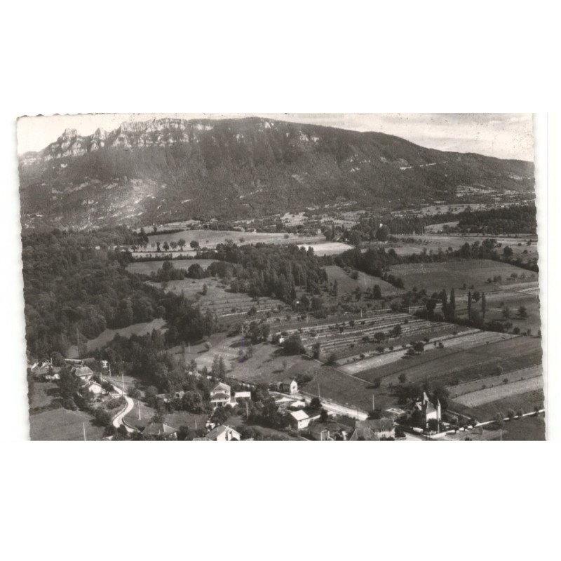 environs YENNE: landrecin vue aérienne 10X15 - très bon état
