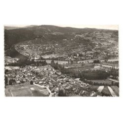 YENNE: vue panoramique vue aérienne 10X15 - très bon état