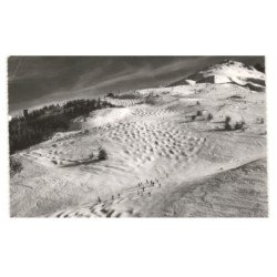 VALLOIRE: les bosses des pistes de la setaz vue aérienne 10X15 - très bon état