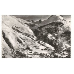 VALLOIRE: vue générale, la sétaz vue aérienne 10X15 - très bon état