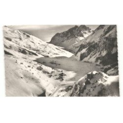 VALLOIRE: village de bonnenuit, au fond le galibier vue aérienne 10X15 - très bon état