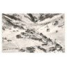 VAL-D'ISERE: sports d'hiver, vue panoramique vue aérienne 10X15 - très bon état
