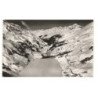 TIGNES: barrage, lac du chevril en hiver vue aérienne 10X15 - très bon état