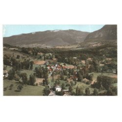 SAINT-OURS: vue générale, au fond, le semnoz vue aérienne 10X15 - très bon état