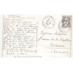 RUFFIEUX: château de chessine vue aérienne 10X15 - très bon état
