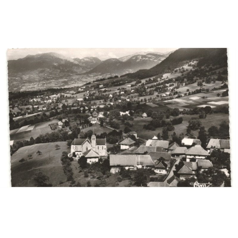 LE NOYER: vue panoramique vue aérienne 10X15 - très bon état