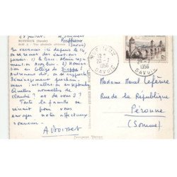 RUFFIEUX: vue générale vue aérienne 10X15 - très bon état