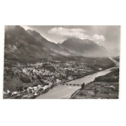 MONTMELIAN: la vallée de l'isère vue aérienne 10X15 - très bon état