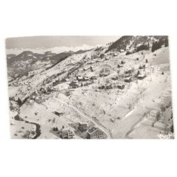 MERIBEL-les-ALLUES: sports d'hiver, vue générale vue aérienne 10X15 - très bon état