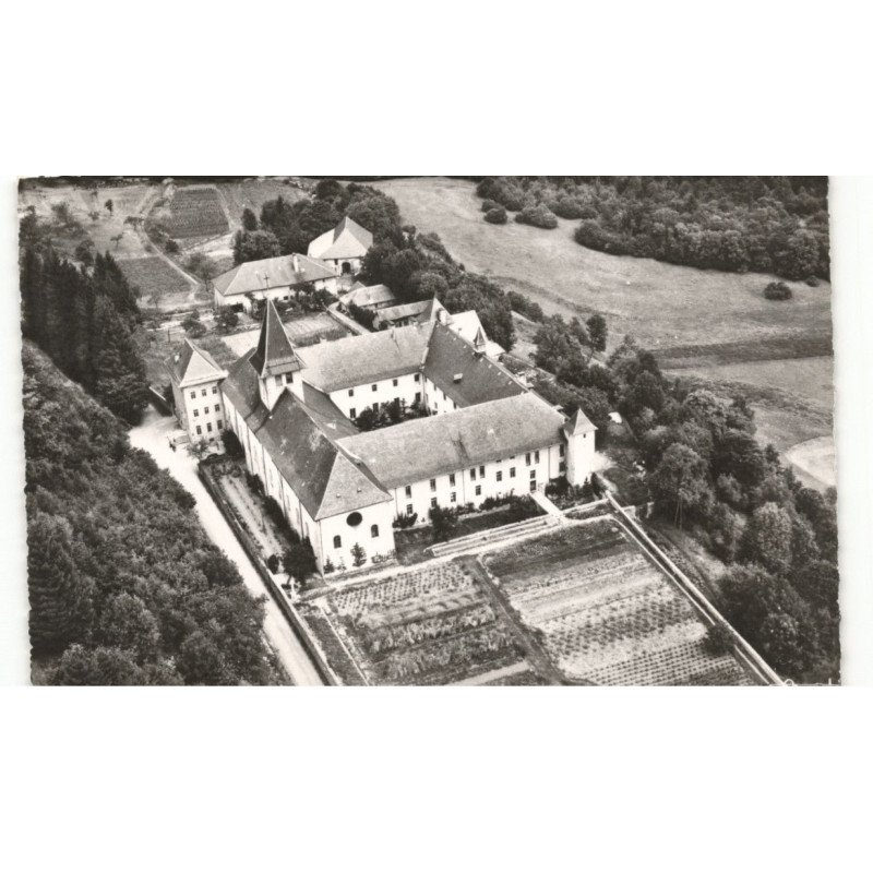 MERCURY-GEMILLY: abbaye notre-dame de tamié vue aérienne 10X15 - très bon état