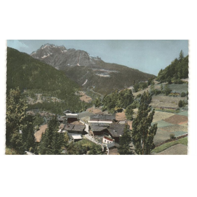 MONTVALEZAN: les moulins, vallée de l'arc vue aérienne 10X15 - très bon état