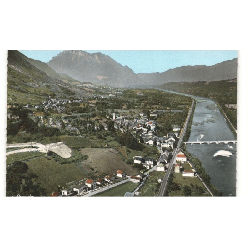 MONTMELIAN: vue générale vue aérienne 10X15 - très bon état