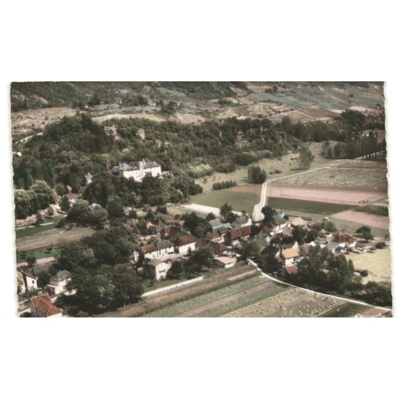 LUCEY: vue principale vue aérienne 10X15 - très bon état