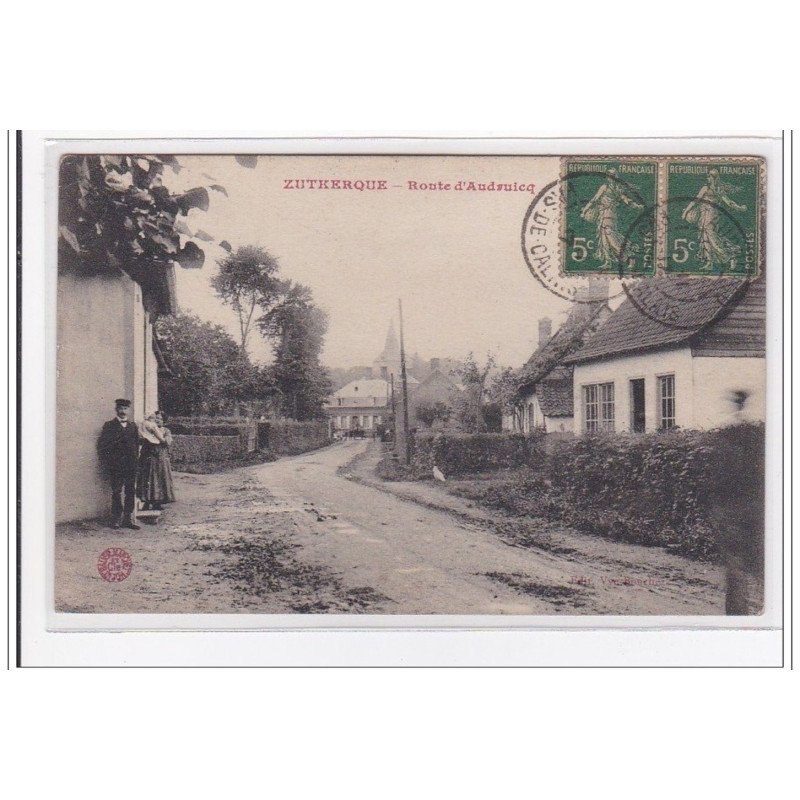 ZUTKERQUE : route d'audruicq - etat