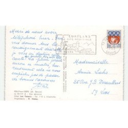 GILLY-sur-ISERE: hôtel les tamaris vue aérienne 10X15 - très bon état