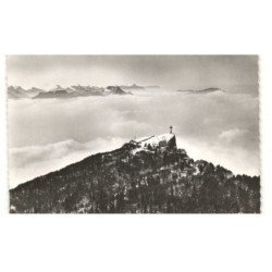 LE FECLAZ: la croix du nivolet vue aérienne 10X15 - très bon état