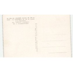 ENTREMONT-le-VIEUX: le col du granier chalet-hôtel du col du granier et le mont-blanc vue aérienne 10X15 - très bon état