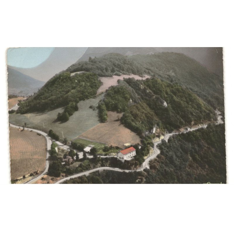 SAINT-PIERRE-D'ALBIGNY: col du frene, hôtel du coil du frêne vue aérienne 10X15 - très bon état