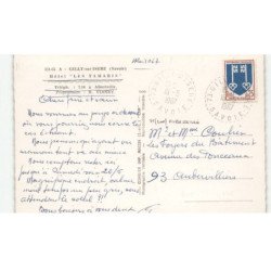 GILLY-sur-ISERE: hôtel "les tamaris" vue aérienne 10X15 - très bon état