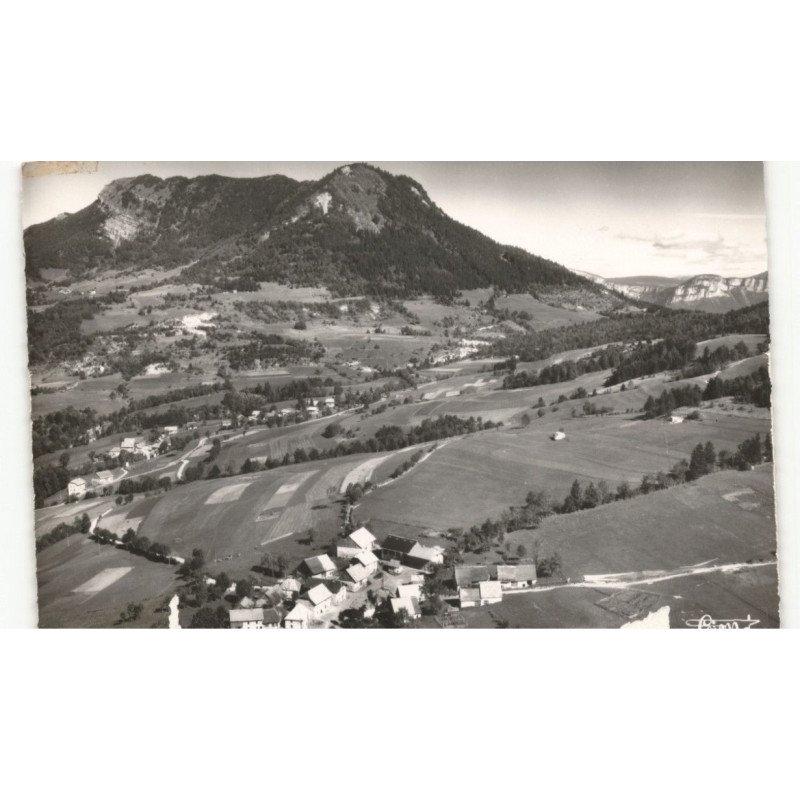 ENTREMONT-le-VIEUX: les hameaux de tencovaz la coche et le mont joigny vue aérienne 10X15 - très bon état