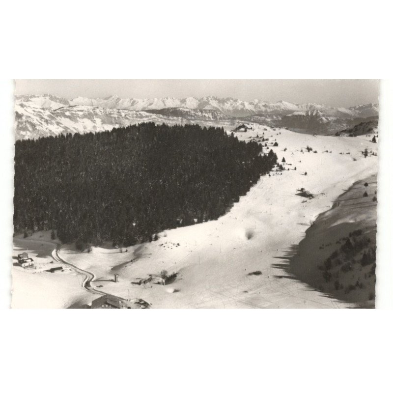 LA FECLAZ: piste du sire vue aérienne 10X15 - très bon état