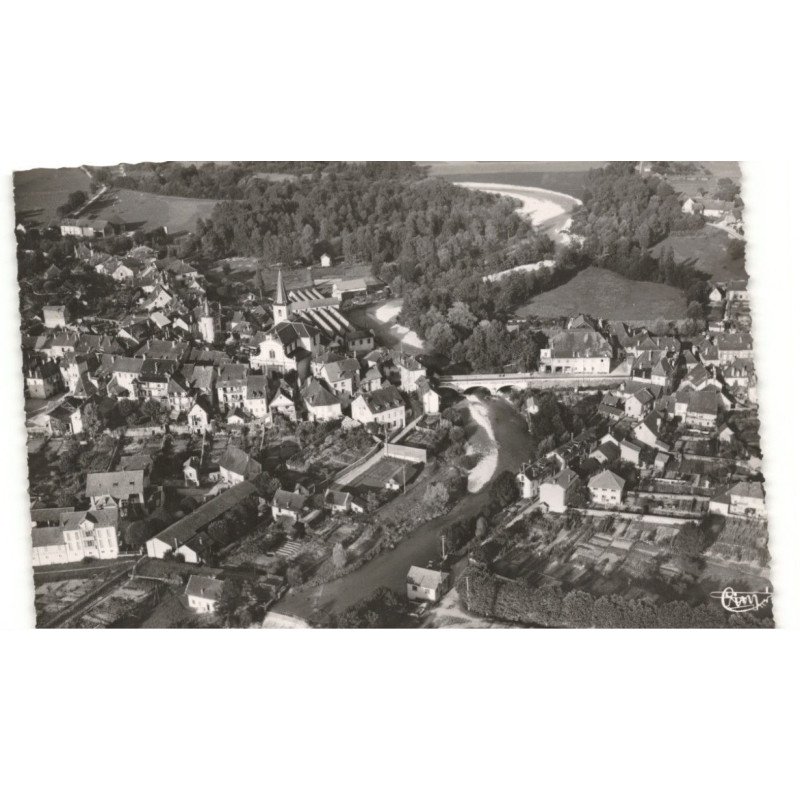 LES ECHELLES: vue aérienne 10X15 - très bon état