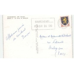COURCHEVEL: la poste de bellecote vue aérienne 10X15 - très bon état