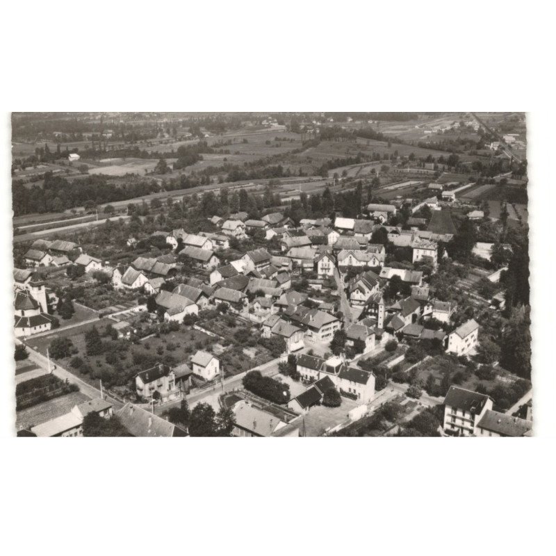 CHALLES-les-EAUX: vue panoramique vue aérienne 10X15 - très bon état