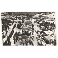 COURCHEVEL: station de sports d'hiver, le jardin alpin vue aérienne 10X15 - très bon état