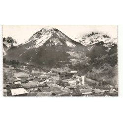 BOZEL: le village et la dent du villard, villemartin vue aérienne 10X15 - très bon état