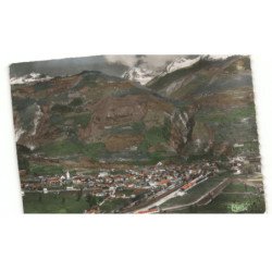 BOURG-SAINT-MAURICE: vue générale vue aérienne 10X15 - très bon état