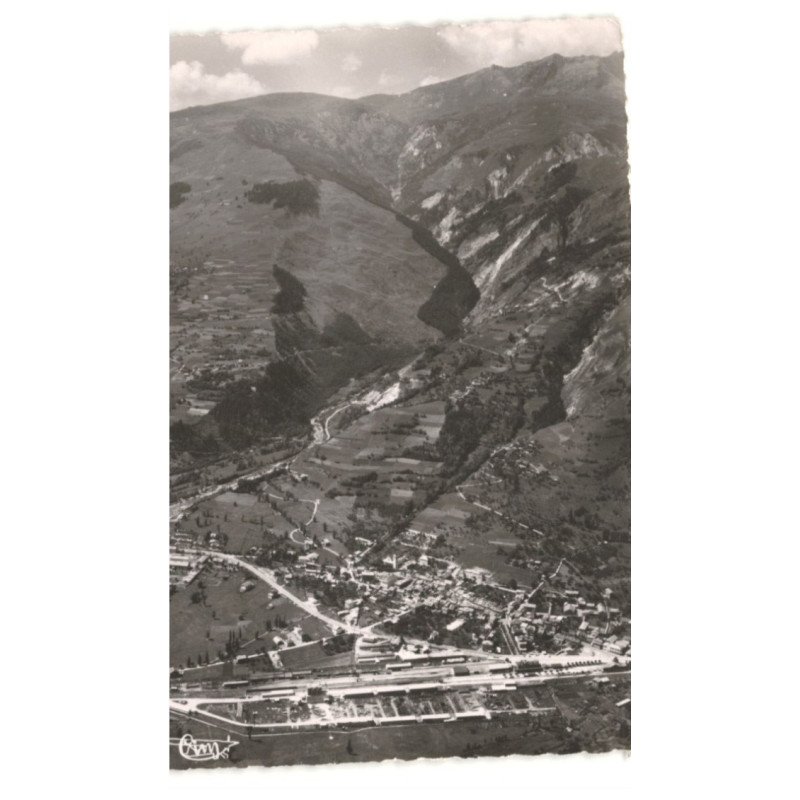 BOURG-SAINT-MAURICE: vue panoramique vue aérienne 10X15 - très bon état