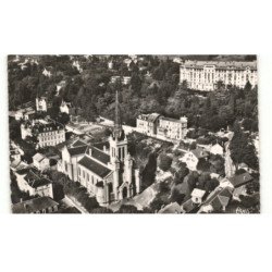 AIX-les-BAINS: l'église et le mirabeau vue aérienne 10X15 - très bon état