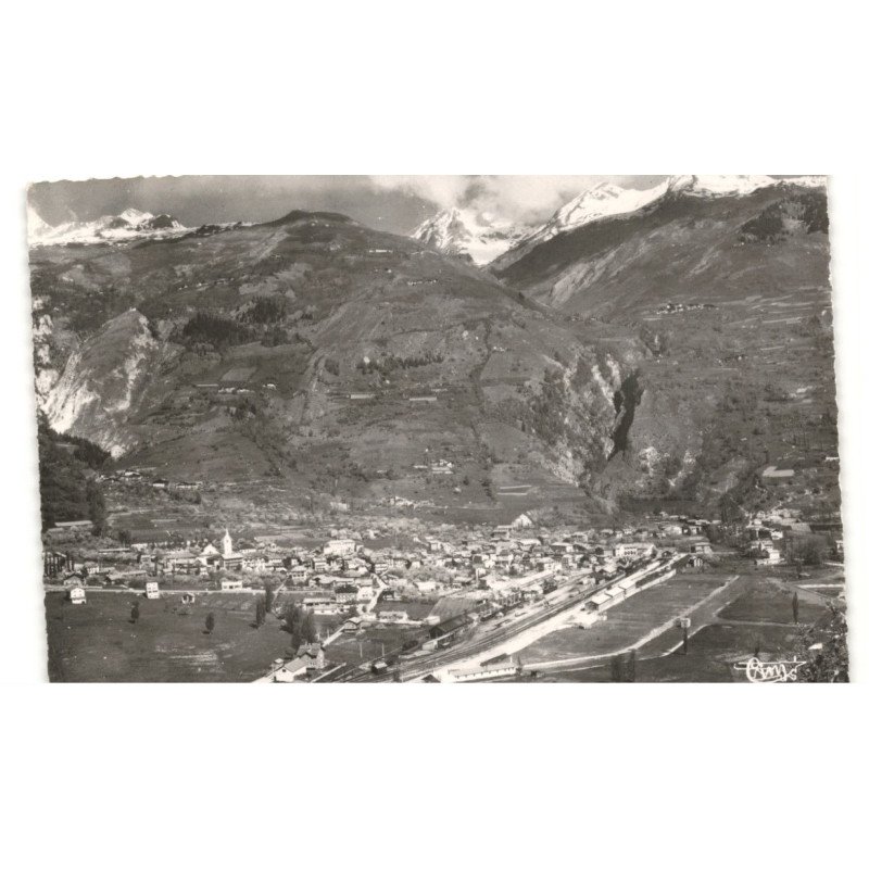 BOURG-SAINT-MAURICE: vue générale vue aérienne 10X15 - état