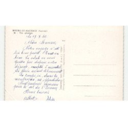 BOURG-SAINT-MAURICE: vue générale vue aérienne 10X15 - état
