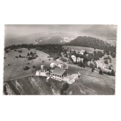 AIX-les-BAINS: mont revard, hôtels et la brasserie du téléphérique vue aérienne 10X15 - très bon état